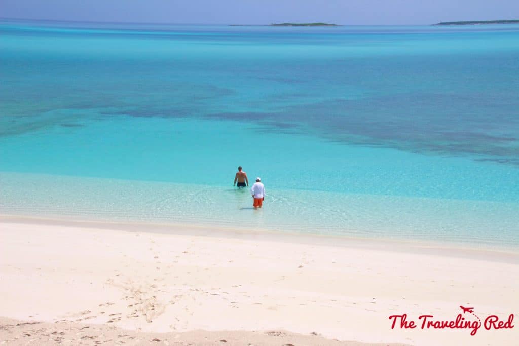 The most beautiful home on a private beach with crystal clear waters in Georgetown, Exuma in the Bahamas.