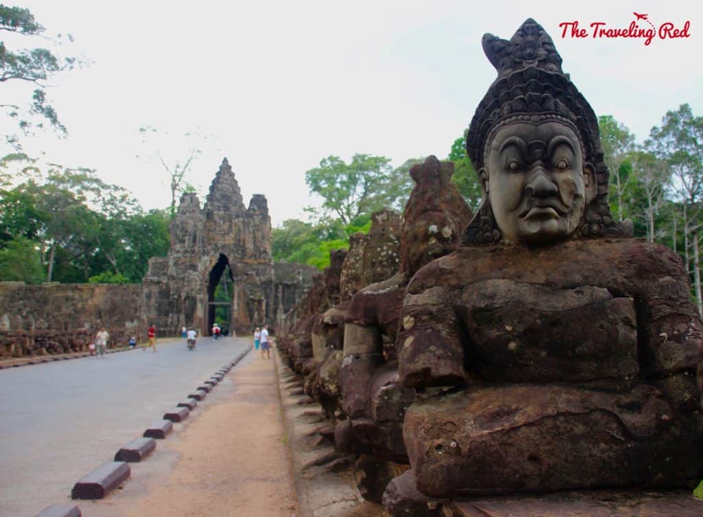 Touring the South Gate | Cambodia Temples | Siem Reap | Angkor Wat | Angkor Passes | Photography Tour | Angkor Archeological Park | Ta Prohm | Tomb Raider | Banteay Kdei | Ta Nei | North Gate | Bayon | Wat Thmey | Monks | South Gate | Preah Khan #siemreap #angkorwat #cambodia