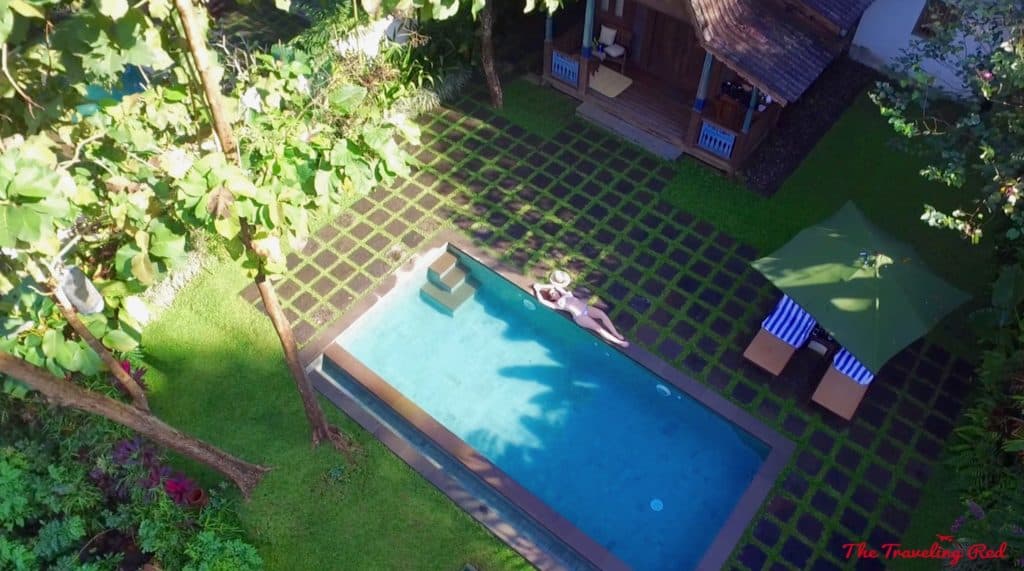 Plataran Hotel in Java, Indonesia. The most beautiful hotel on the island. Our private cottage with a private pool, overlooking the mountain. It's the perfect hotel to stay in for your visit to Borobudur Temple at sunrise. | Indonesia | Java | Plataran Hotel | Sunrise Tour | Borobudur Temple 