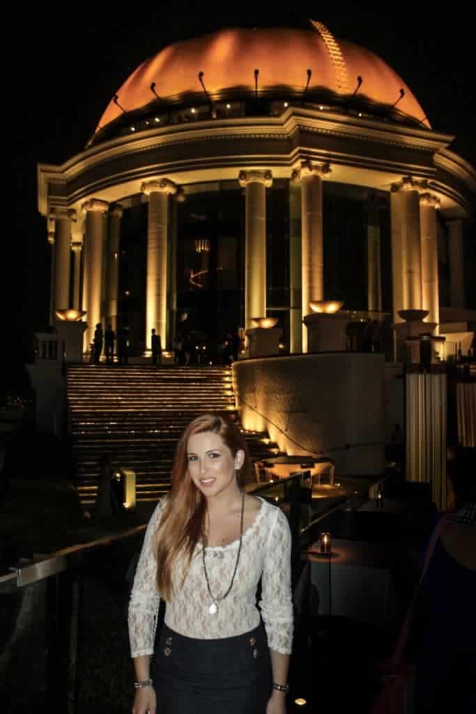 The famous rooftop dome from the Hangover 2 | Bangkok | Thailand | Peninsula Hotel | Lebua Hotel | the dome Sky Bar from Hangover 2 | Peninsula Hotel | Temples | Wat Arun | Wat Pho | Grand Palace | Lord Jims at the Mandarin Oriental Bangkok |  Riding in a tuk tuk | Muay Thai at the Rajadamnern Stadium