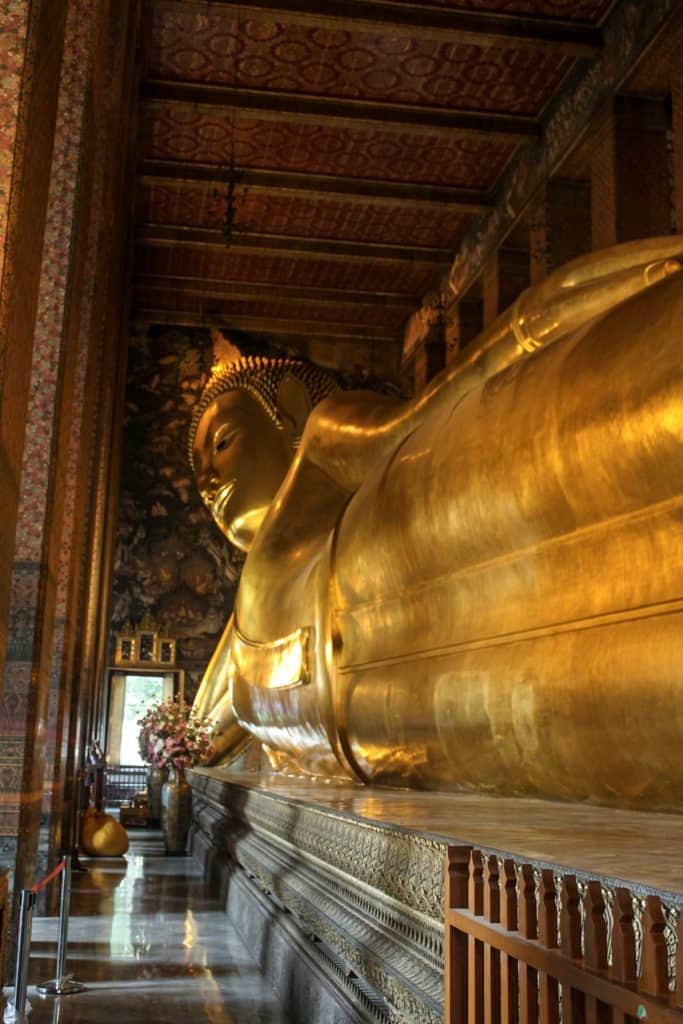 Visiting Temples in Bangkok | Thailand | Peninsula Hotel | Lebua Hotel | the dome Sky Bar from Hangover 2 | Peninsula Hotel | Temples | Wat Arun | Wat Pho | Grand Palace | Lord Jims at the Mandarin Oriental Bangkok |  Riding in a tuk tuk | Muay Thai at the Rajadamnern Stadium