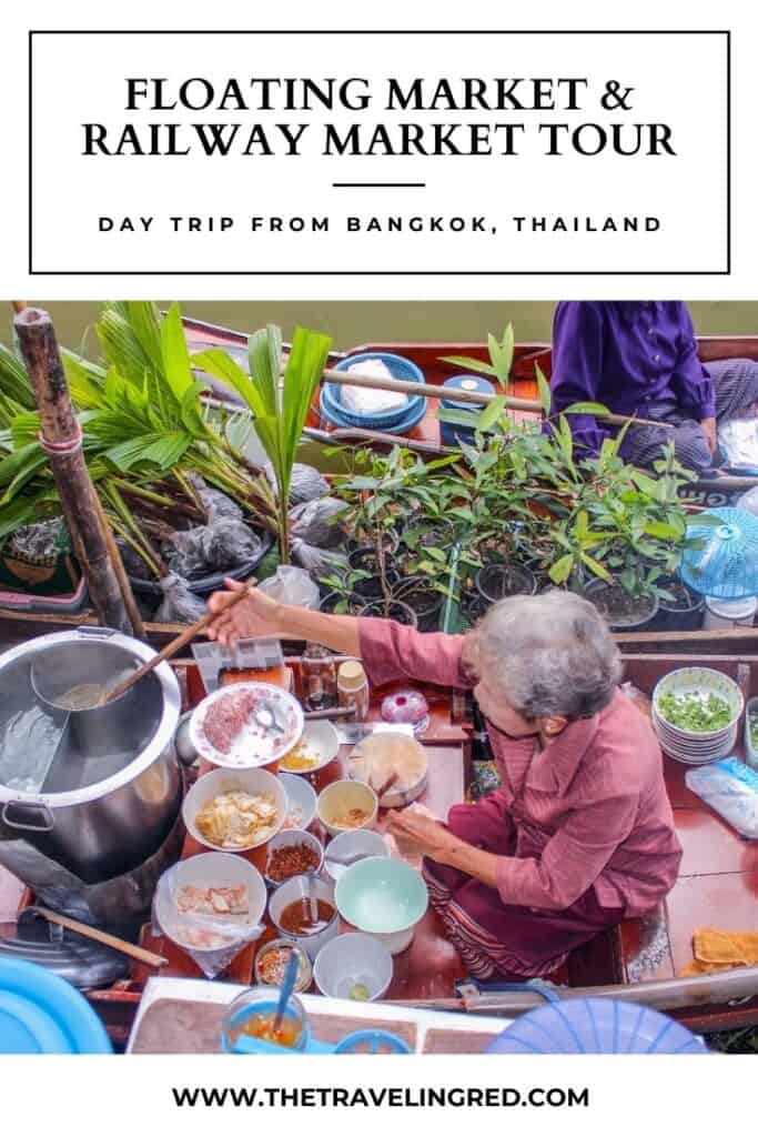 Railway and Floating Market Tour | Day trip from Bangkok Thailand | #bangkok #thailand #tour #marketstour #floatingmarket #railwaymarket