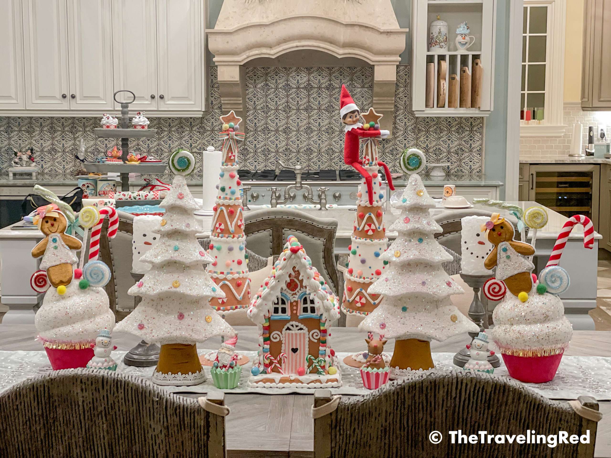 Naughty Elf on the shelf climbing the tree decorations for christmas. Fun and easy elf on the shelf ideas for a naughty elf that are quick and easy using things you have at home.