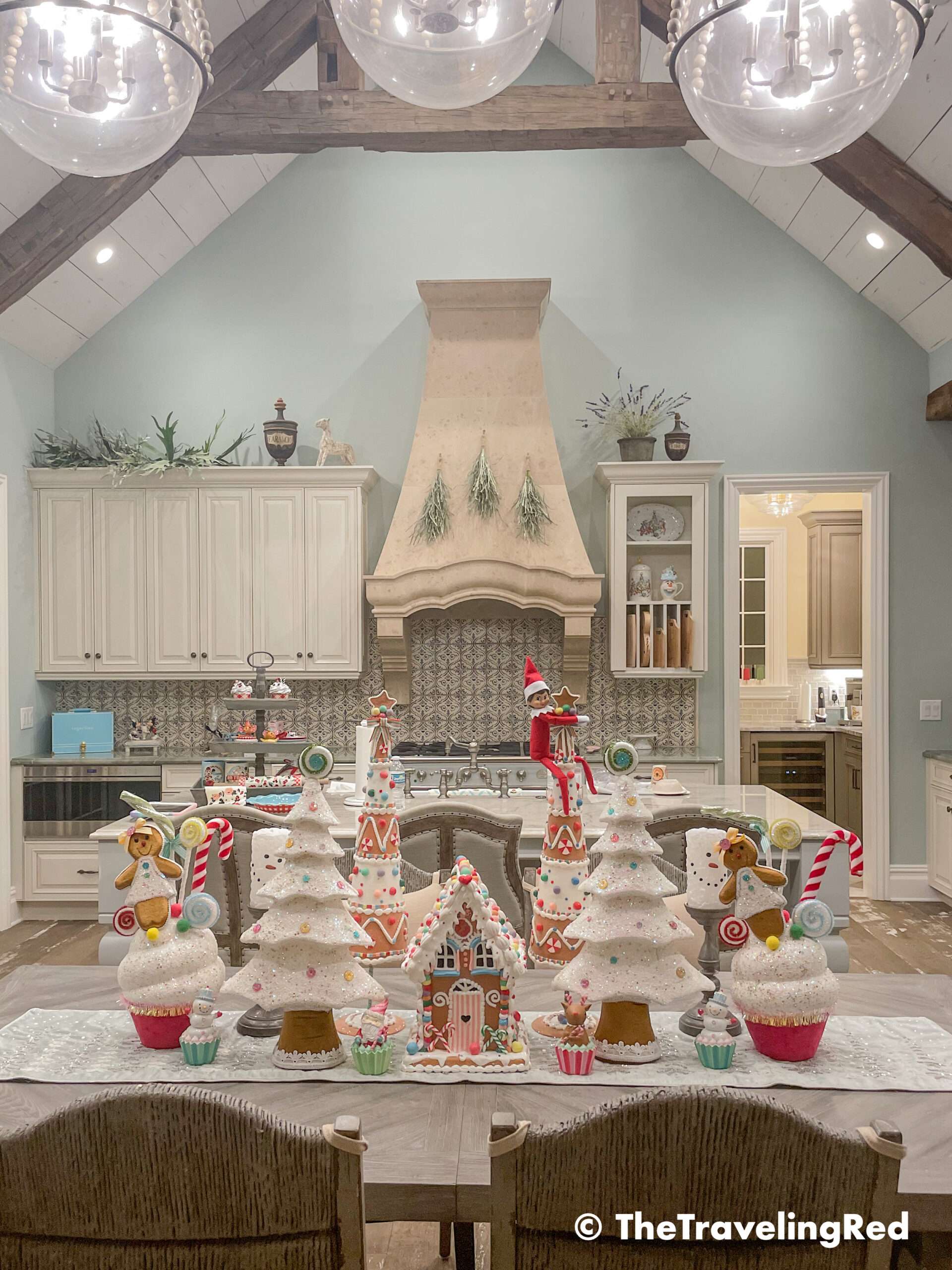 Naughty Elf on the shelf climbing the tree decorations for christmas. Fun and easy elf on the shelf ideas for a naughty elf that are quick and easy using things you have at home.
