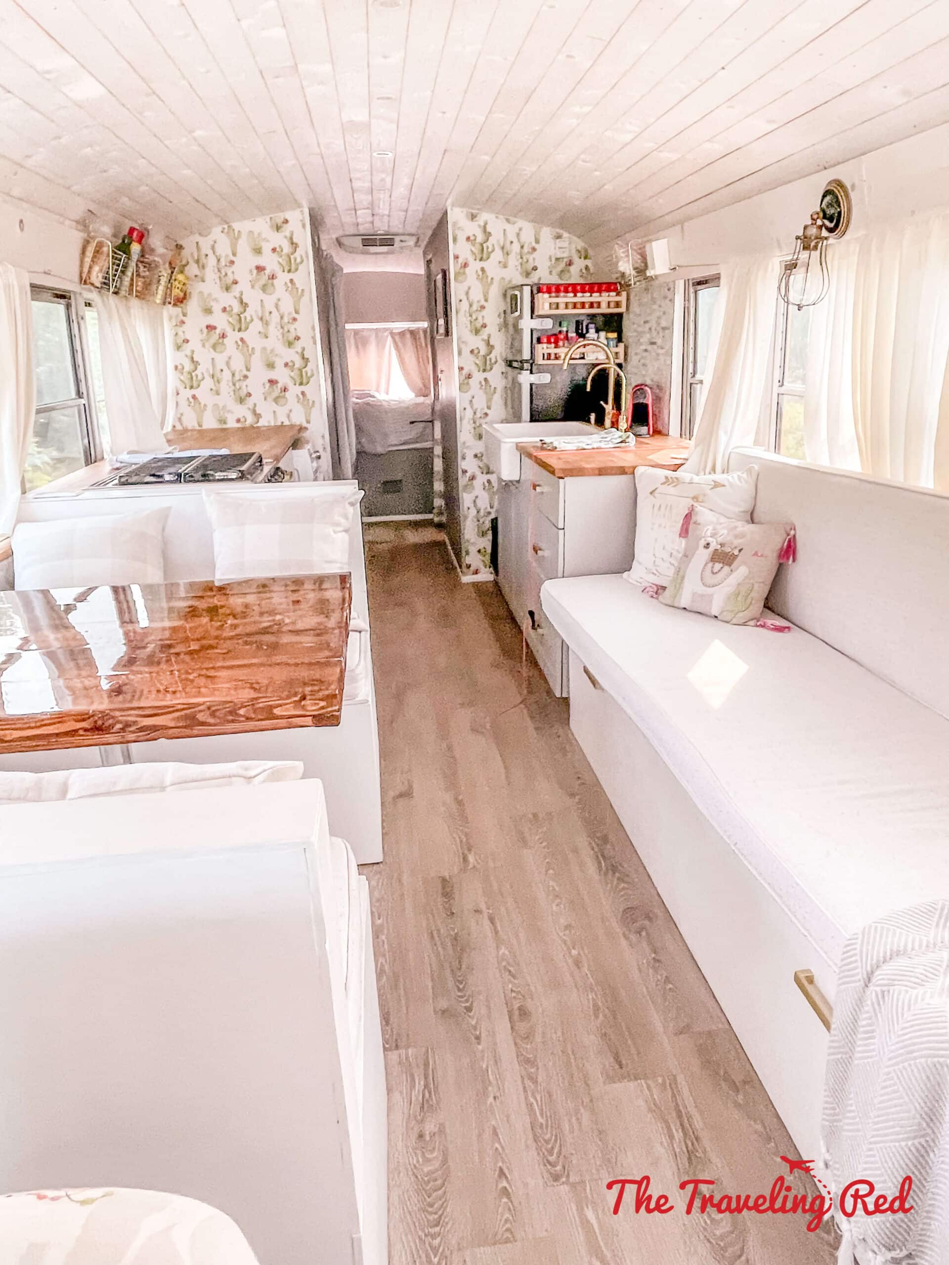School bus conversion, 2 Cool 4 Skool Bus is our skoolie which is a tiny home on wheels. We bought a yellow school bus to convert for traveling. Skoolies have become popular for traveling and many people even live in a bus. We use ours in the summer to travel the States.