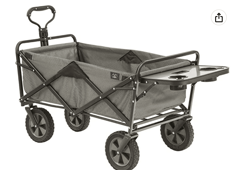 Everything you need to pack for you next beach trip. Wagon for the beach.