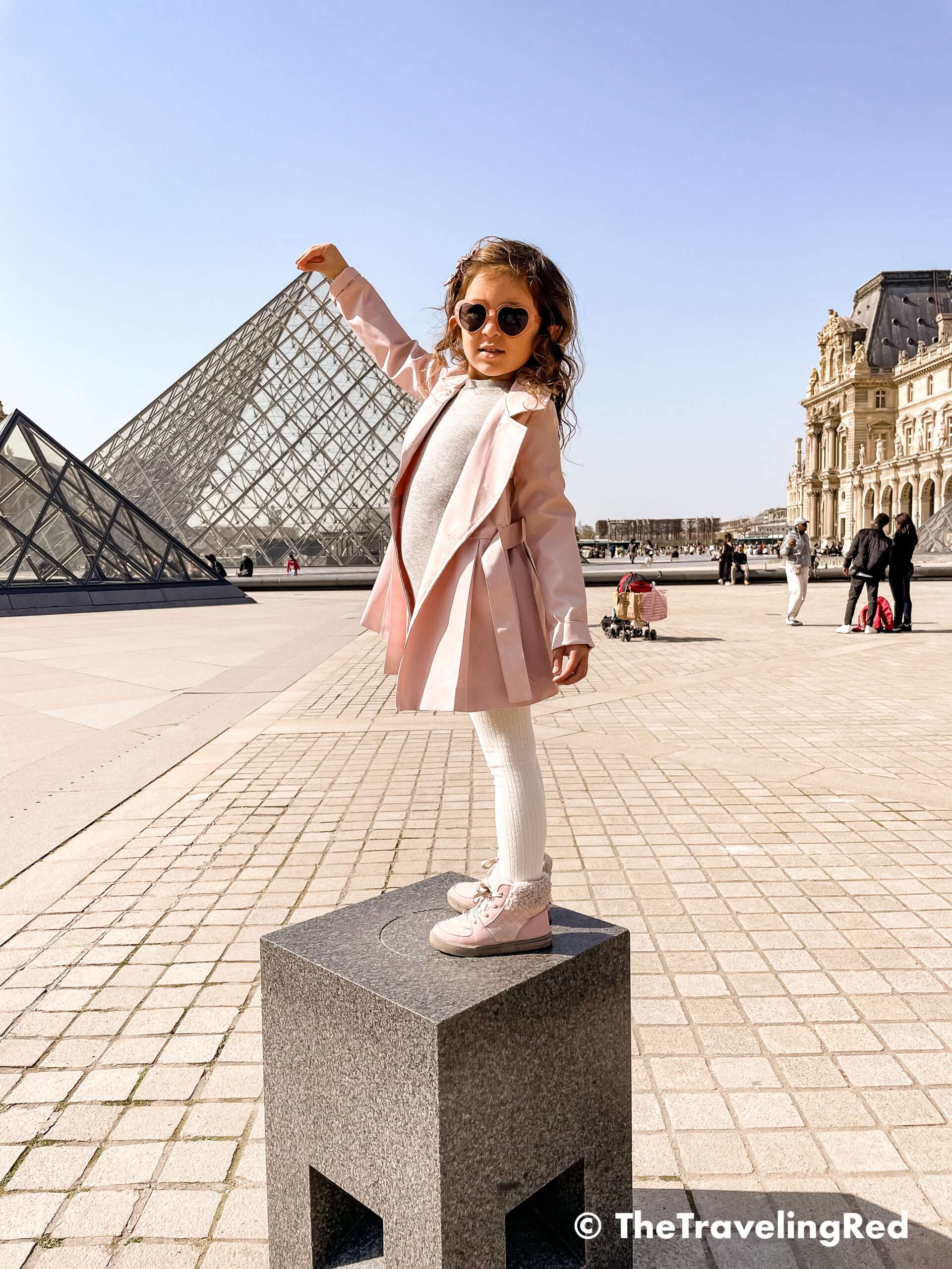 Touring the Louvre with kids. A fun activity to do with kids. Let them tour the museum and photograph things they are interested in.