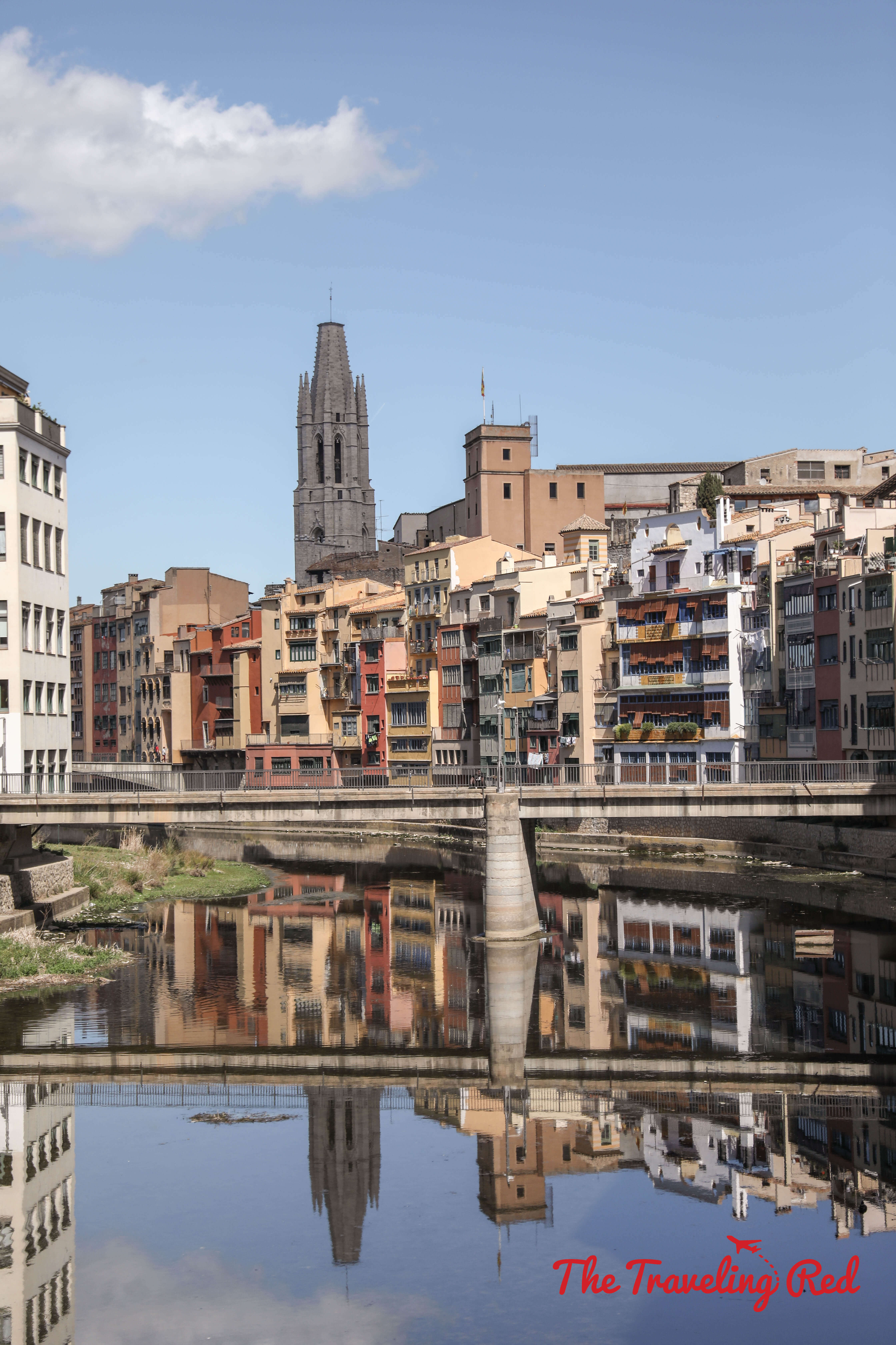 Day trip to Girona from Barcelona, Spain. Visit Girona to see the Game of Thrones scene locations. One of the most popular day trips from Barcelona. Here's our full 7 day barcelona itinerary. Everything you need to know for one week in Barcelona, Spain. By The Traveling Red