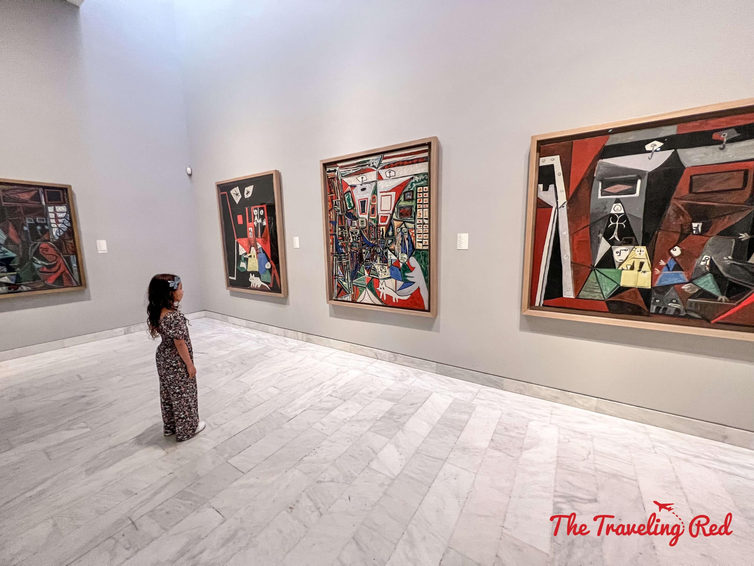 Picasso Museum in the Barrio Gotico in Barcelona, Spain. Museu Picasso is a famous museum in the Gothic Quarter. Here's our full 7 day barcelona itinerary. Everything you need to know for one week in Barcelona, Spain. By The Traveling Red