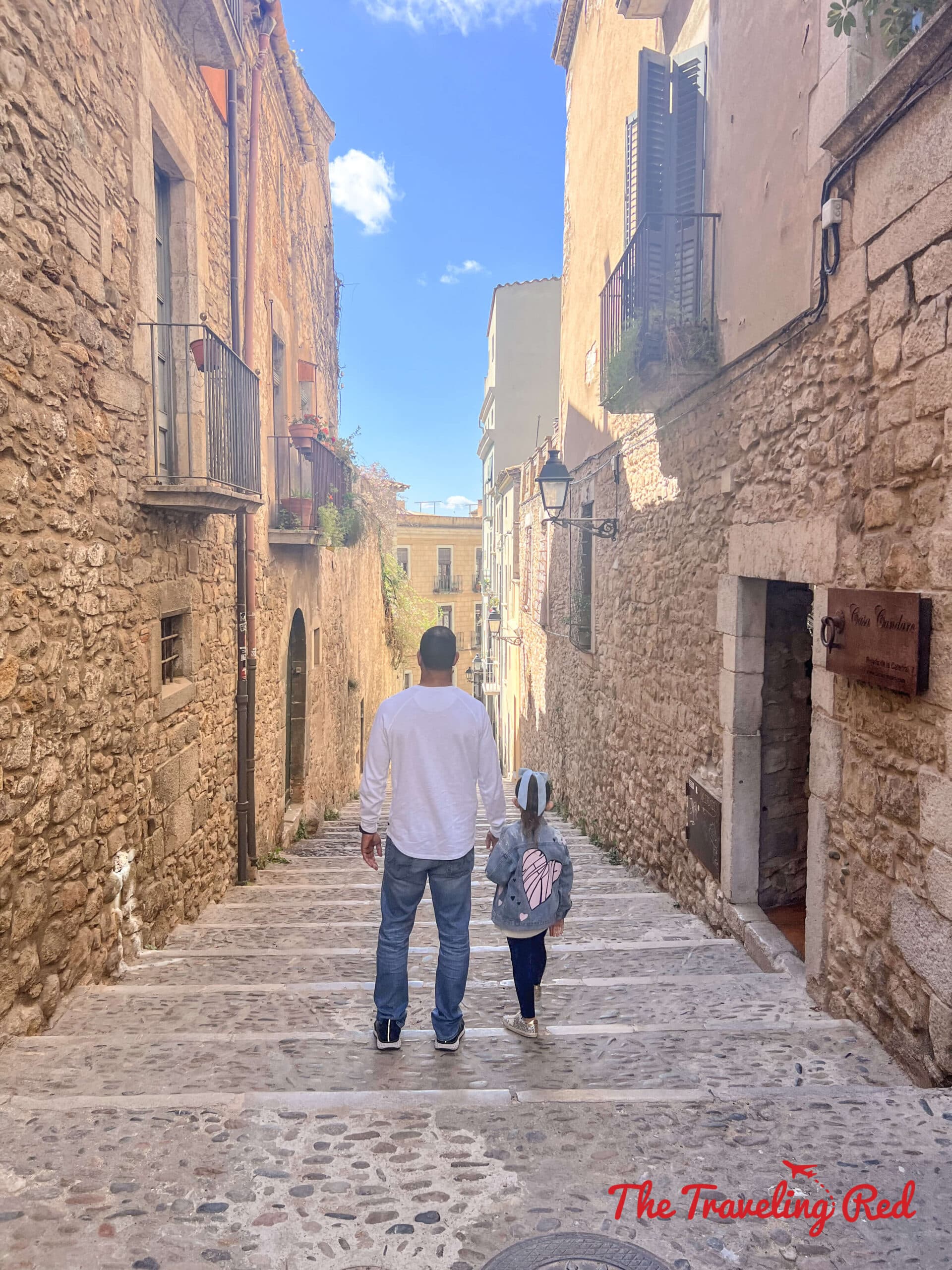 Day trip to Girona from Barcelona, Spain. Visit Girona to see the Game of Thrones scene locations. One of the most popular day trips from Barcelona. Here's our full 7 day barcelona itinerary. Everything you need to know for one week in Barcelona, Spain. By The Traveling Red