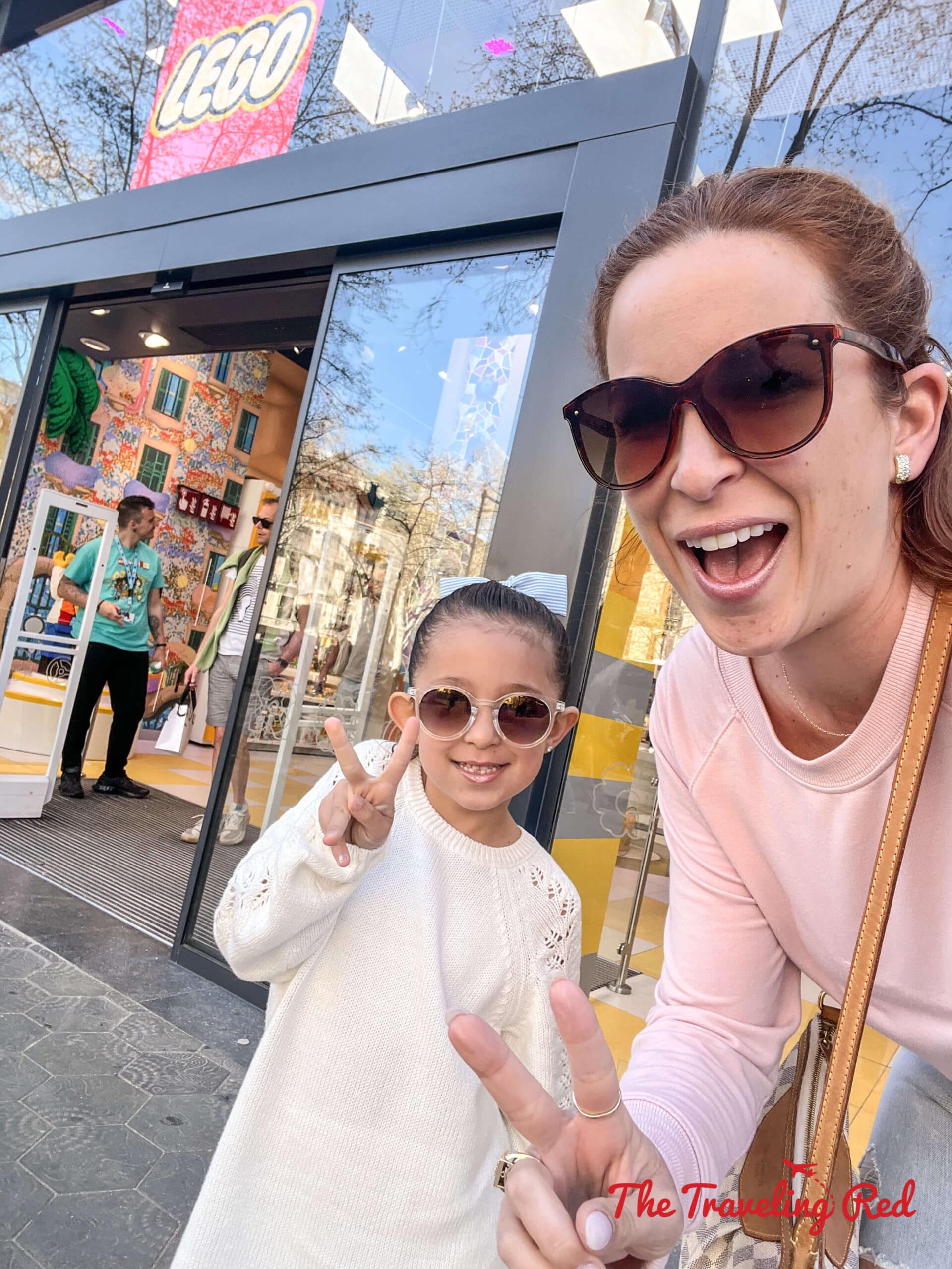 The Lego store in Barcelona, Spain. Here's our full 7 day barcelona itinerary. Everything you need to know for one week in Barcelona, Spain. By The Traveling Red