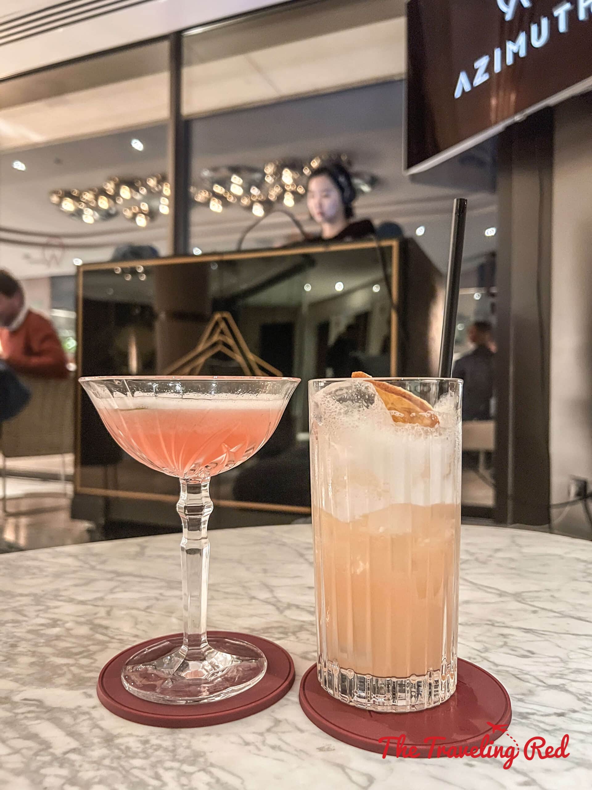 Drinks at the Azimuth Rooftop, the bar at the Almanac Barcelona Hotel in Barcelona, Spain. Here's our full 7 day barcelona itinerary. Everything you need to know for one week in Barcelona, Spain. By The Traveling Red