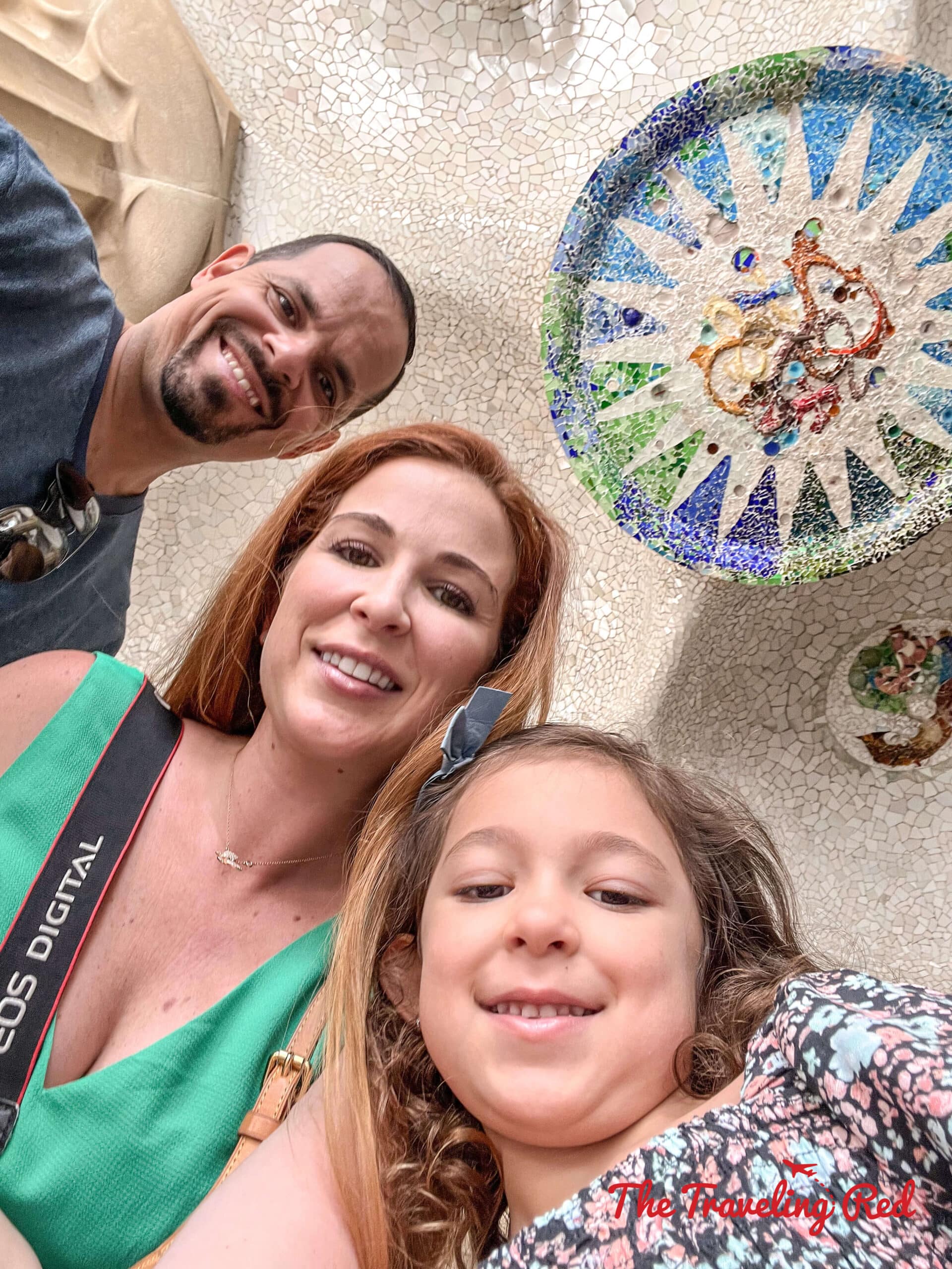 Visiting Parc Guell in Barcelona, Spain. Parc Guëll is a famous Gaudi park. Here's our full 7 day barcelona itinerary. Everything you need to know for one week in Barcelona, Spain. By The Traveling Red