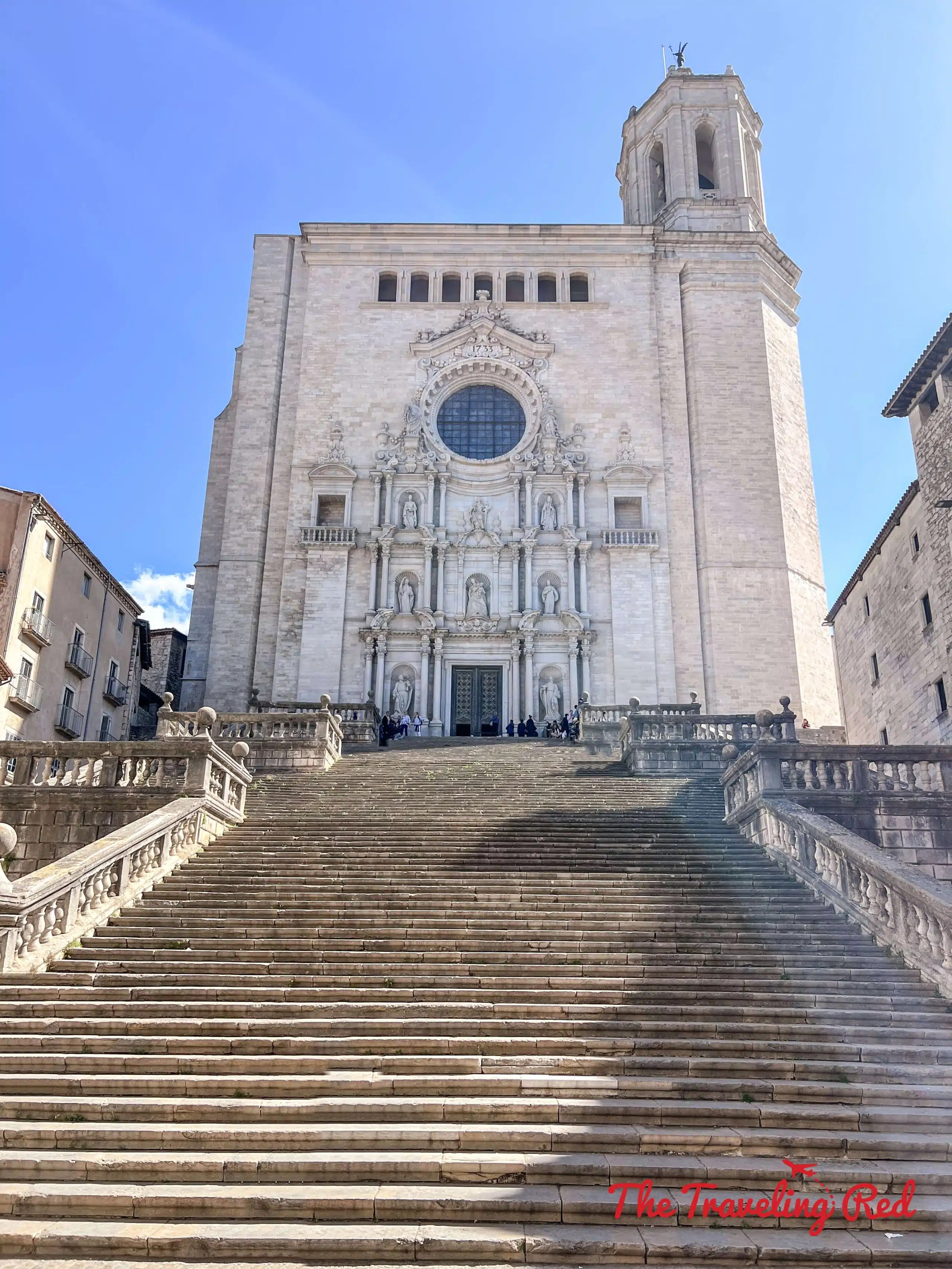 Day trip to Girona from Barcelona, Spain. Visit Girona to see the Game of Thrones scene locations. One of the most popular day trips from Barcelona. Here's our full 7 day barcelona itinerary. Everything you need to know for one week in Barcelona, Spain. By The Traveling Red