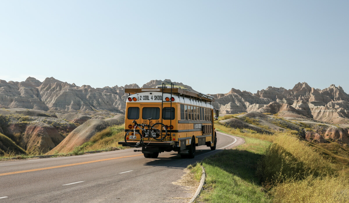 Yellow School Bus 2 Cool 4 Skool vacation home of Cristie Anne The Traveling Red 44